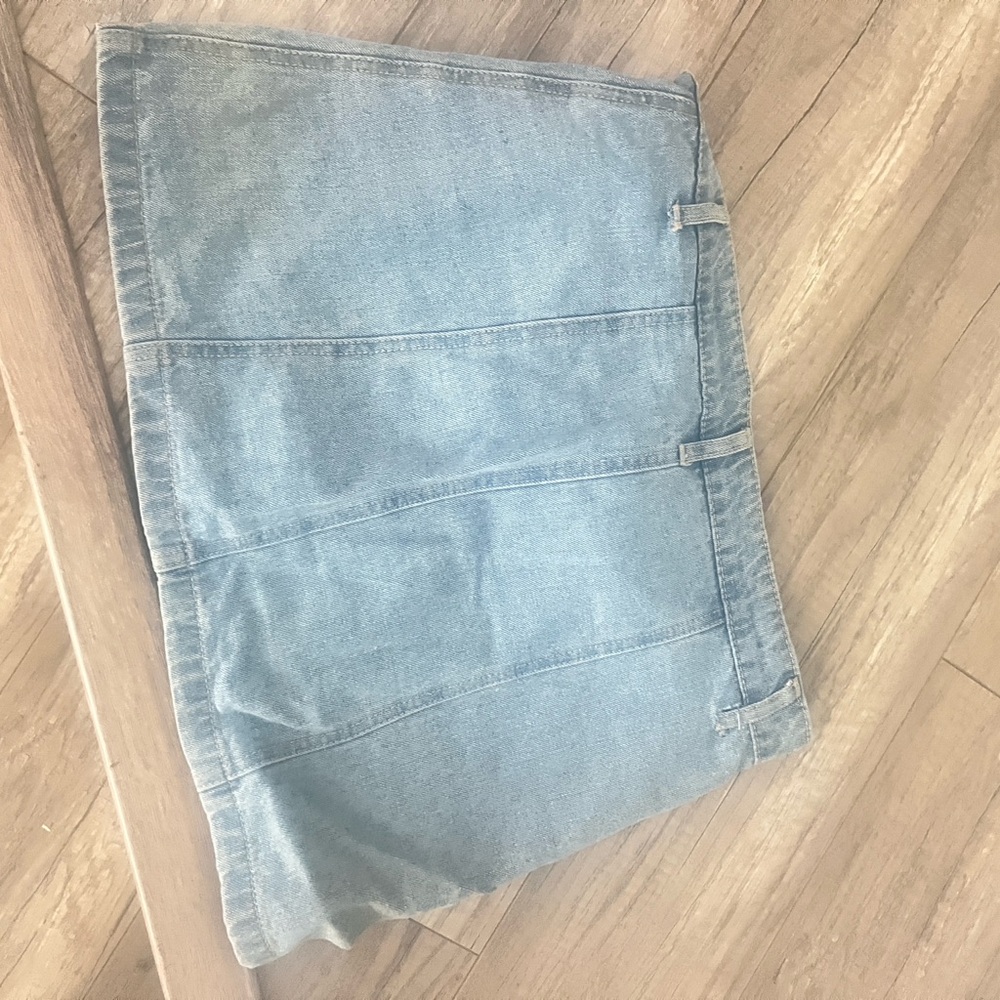 Forever 21 Light Blue Denim Mini Skirt